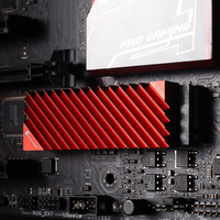 Jonsbo Radiator radiatora podkładki chłodzące M.2 2280 NVMe SSD Radiator aluminiowy Radiator dysypationthermal Pad dla m2 pulpit PC 4